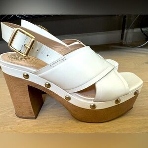 Vince Camuto Platform Sandals Clogs Size 6.5